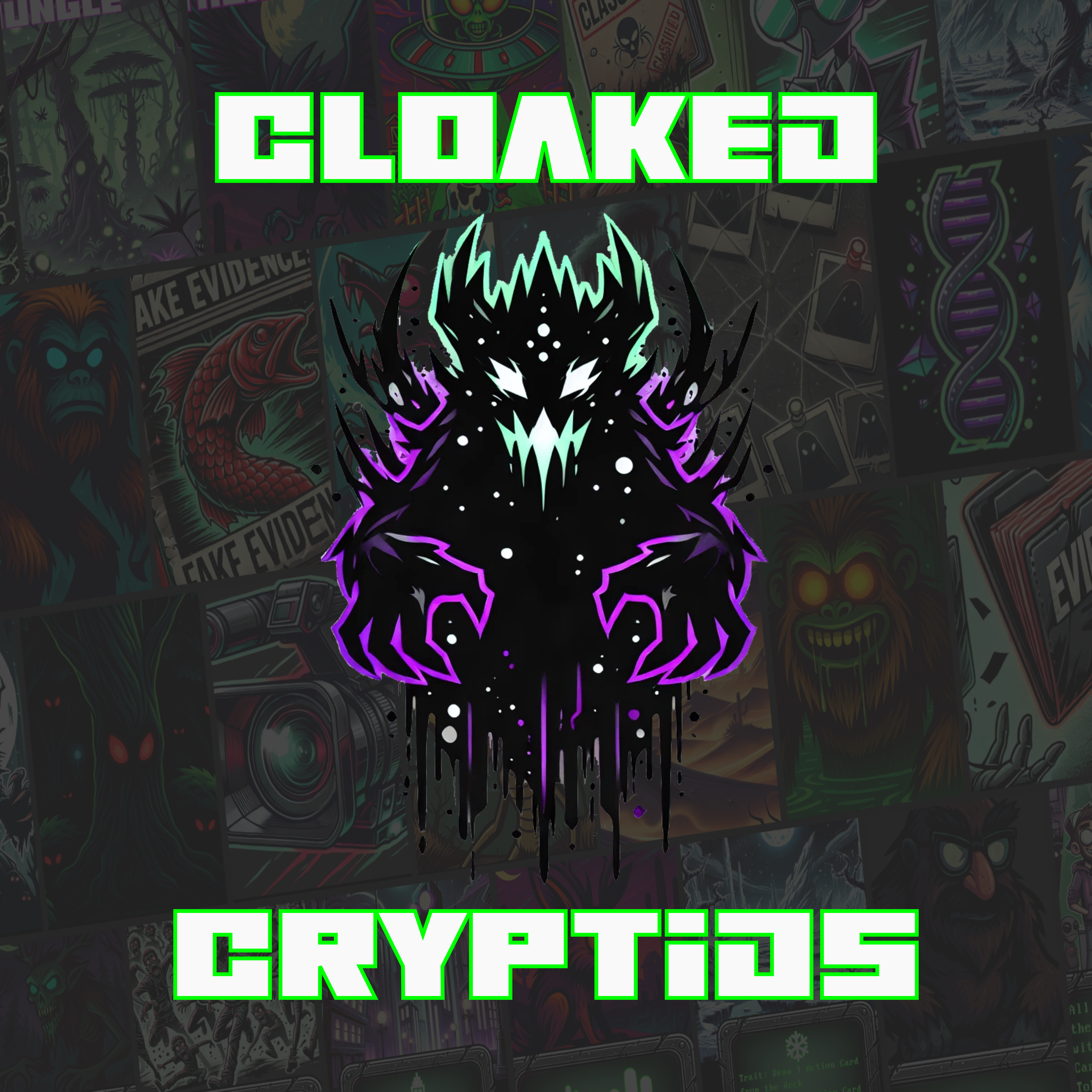 Cloaked Cryptids - True Believer Set