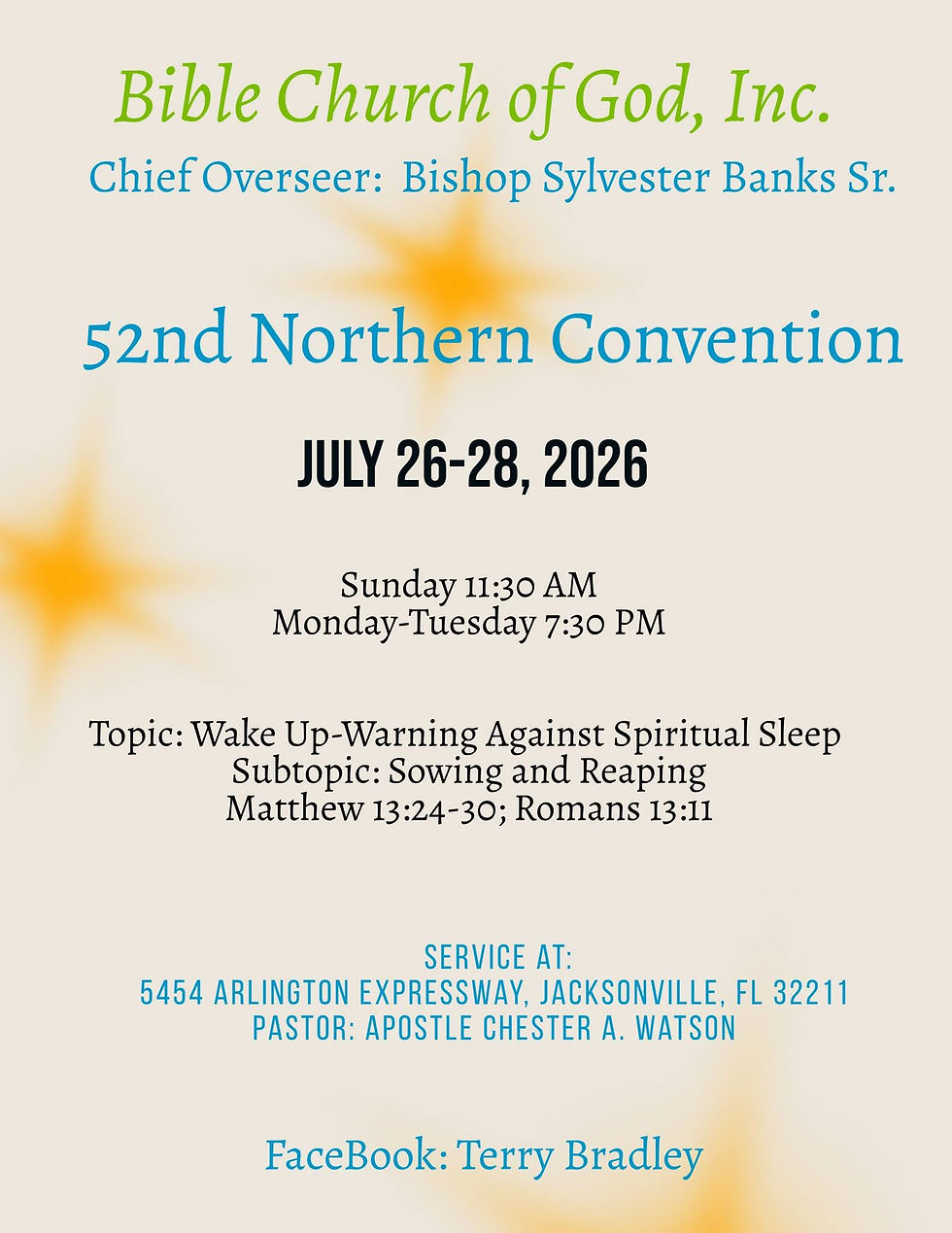 BCOG-Inc 52nd Annual Northern Convention