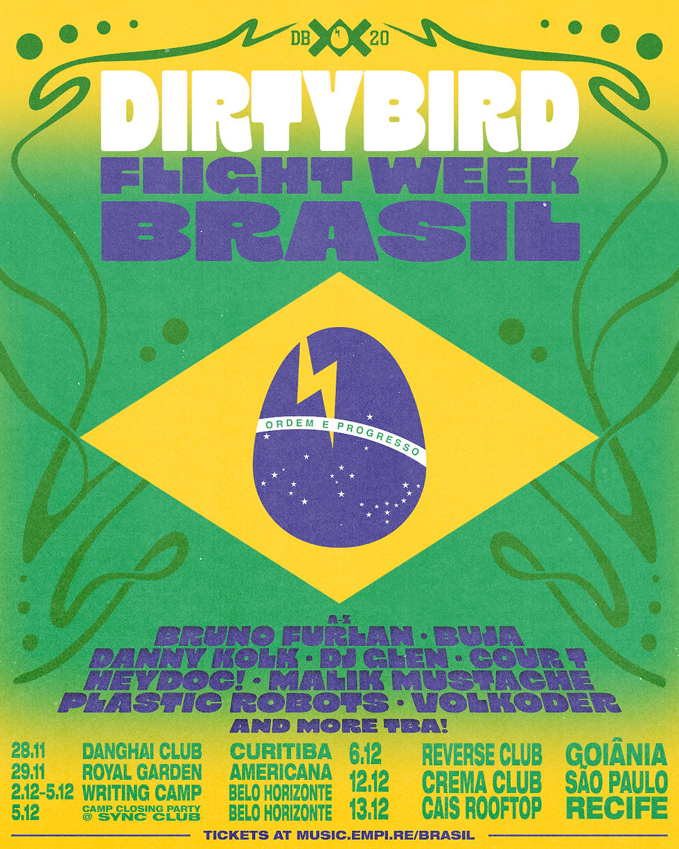 Dirtybird Announces Flight Week Brazil Tour & Writing Camp