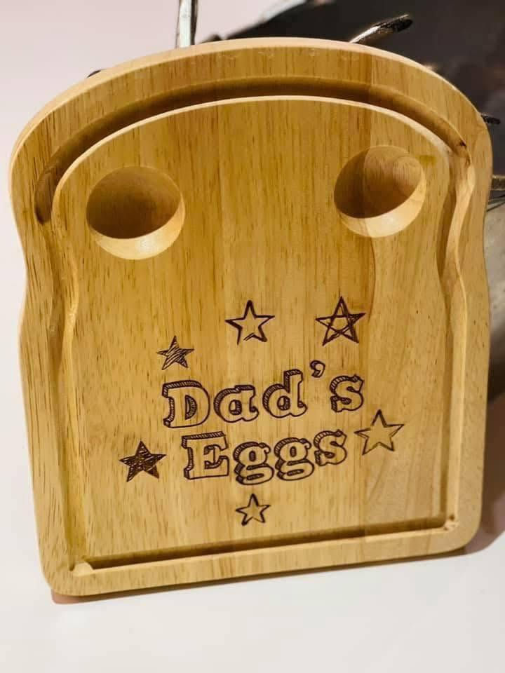 Personalised Dippy Egg Breakfast Board