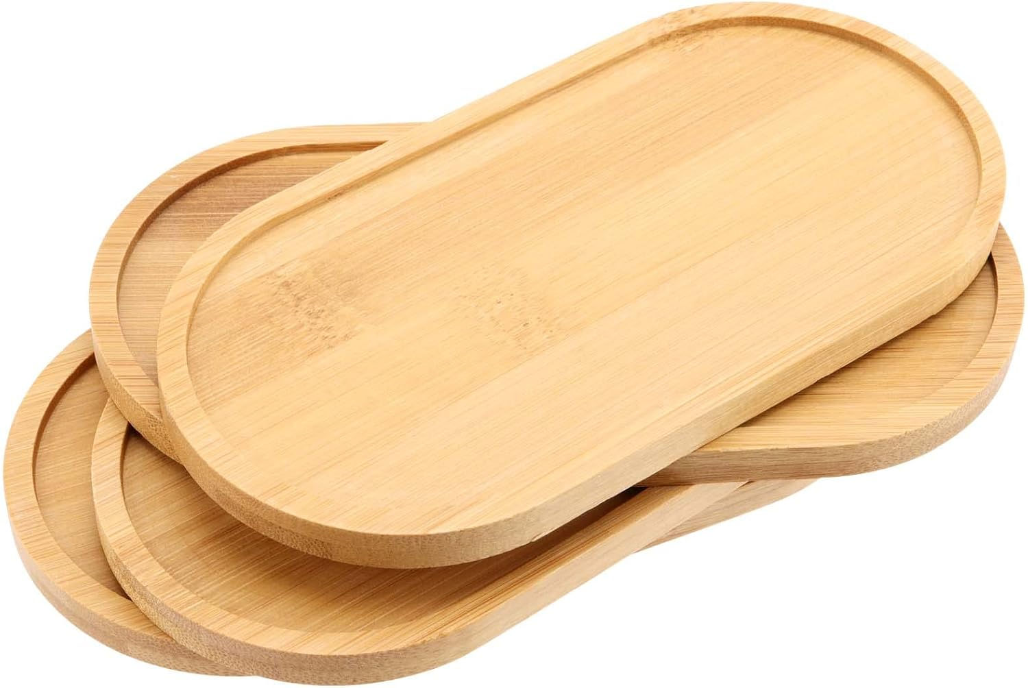 Personalised Oval Bamboo Trinket Tray – Engraved Ring, Jewellery & Soap Dish