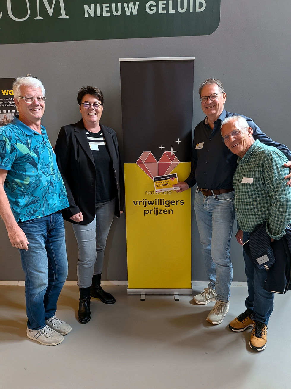 Stichting Voedseltuin Emmen wint derde prijs bij de Nationale Vrijwilligersprijzen 2026