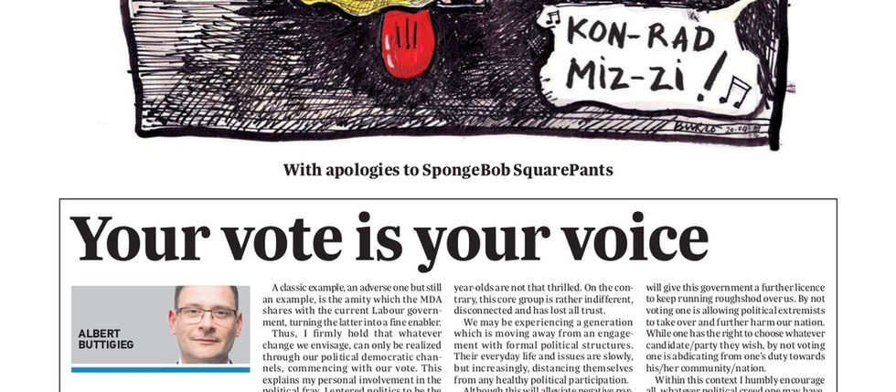 Your vote is your voice