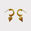 Thumbnail: AGAPE HOOP EARRINGS 