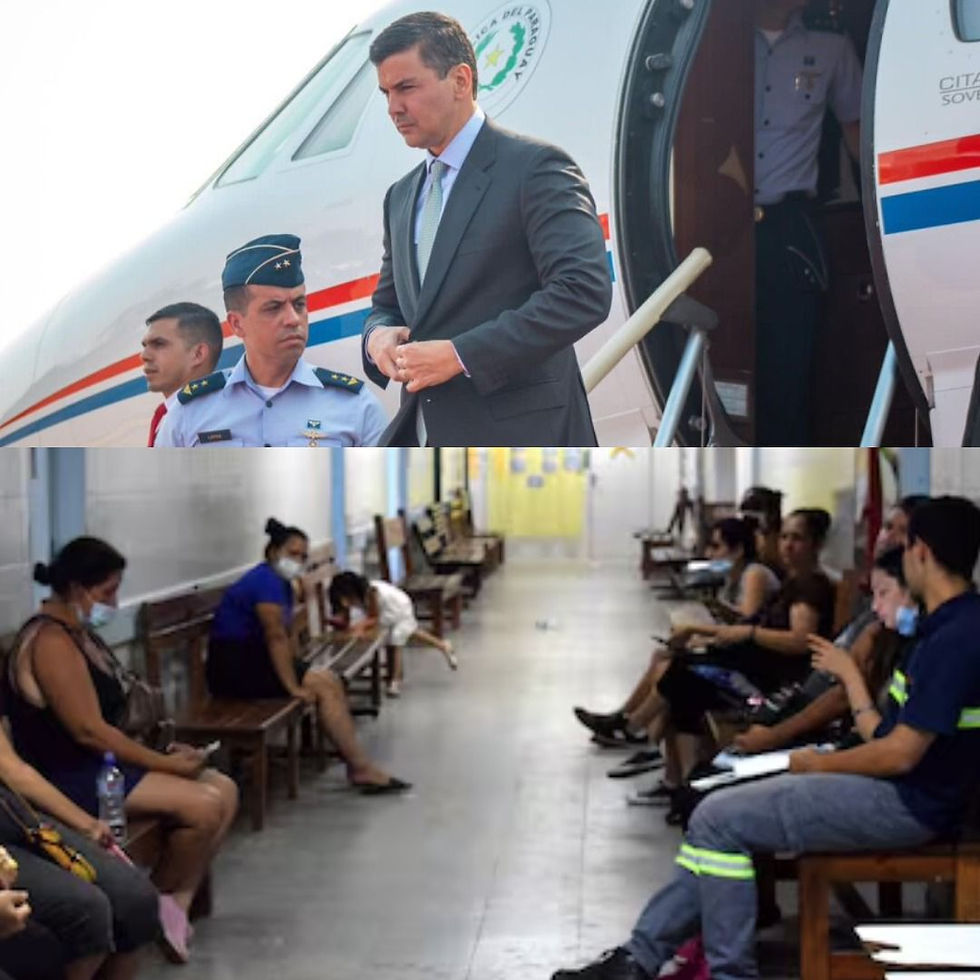 La realidad alterna de los políticos en Paraguay