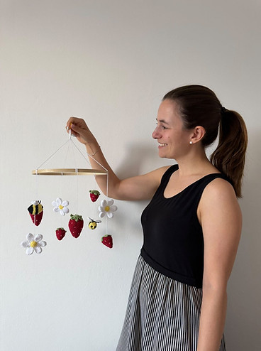 Sarahlina Stiches mit Mobile