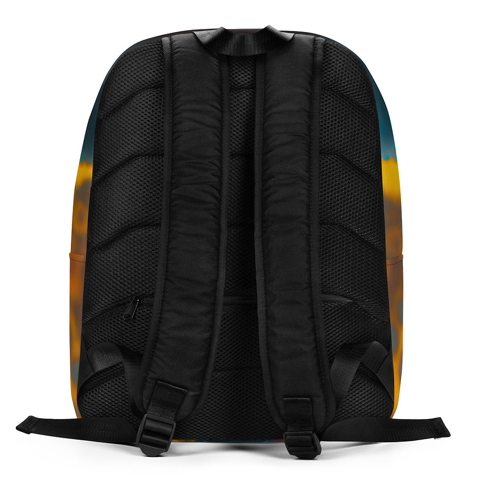 Thumbnail: 2 Post Expressionism Afro Man Backpack