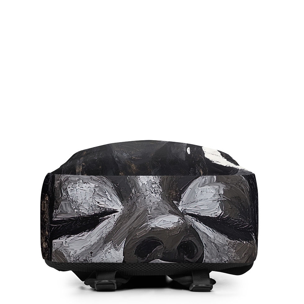 Thumbnail: 3 Modernism Art Dreadlocks Woman Backpack