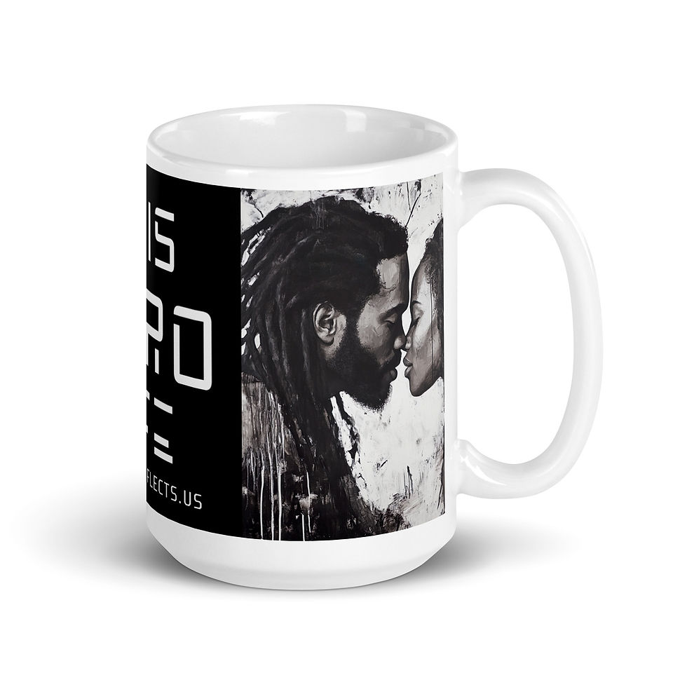 Thumbnail: 1 Modernism Art Dreadlocks Couple Mug