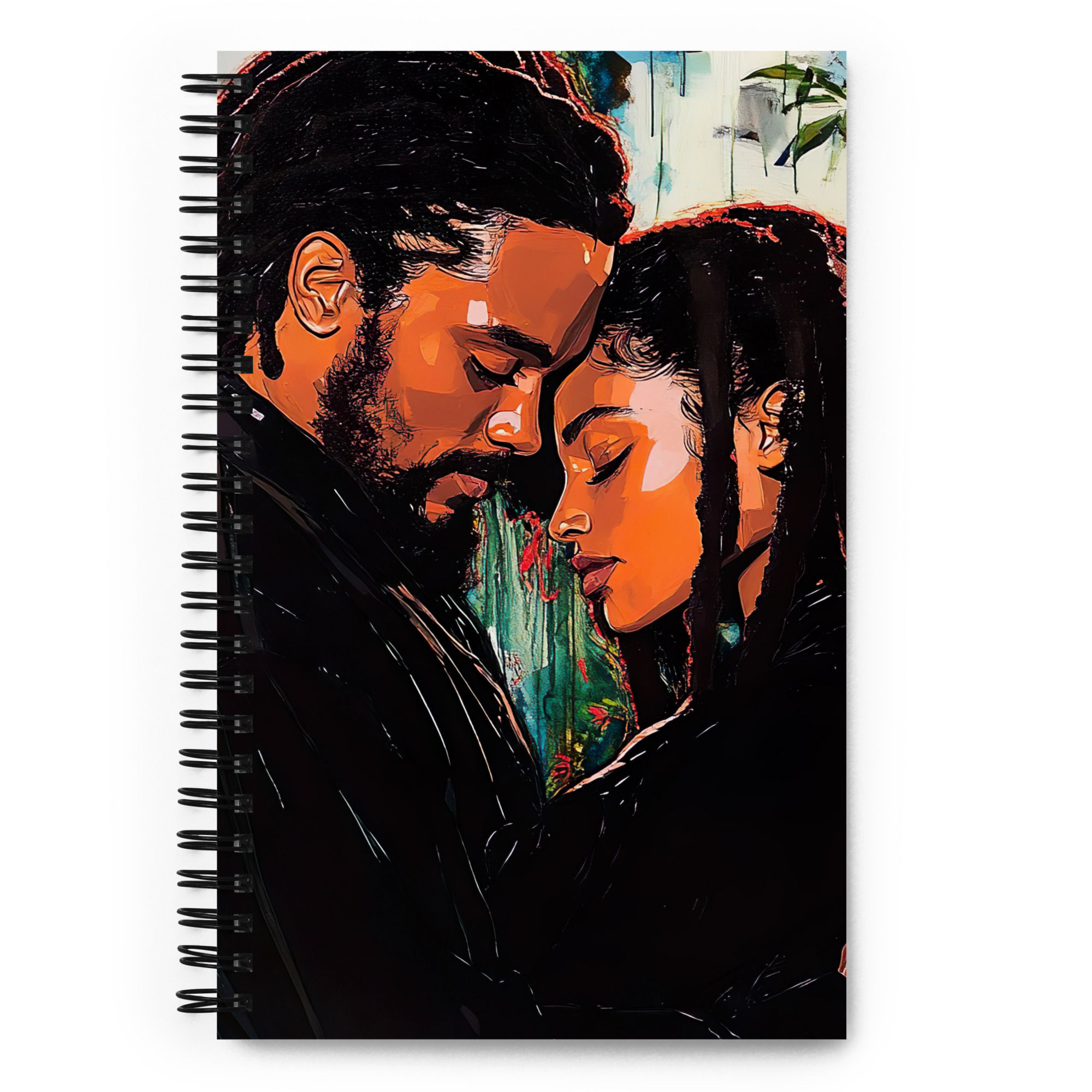 Influence Collection 2 - Dreadlocks Couple Spiral Notebook 1