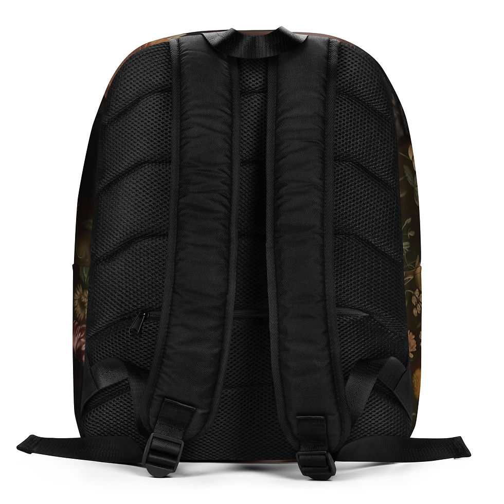 Thumbnail: 4 Rococo Art Afro Woman Backpack