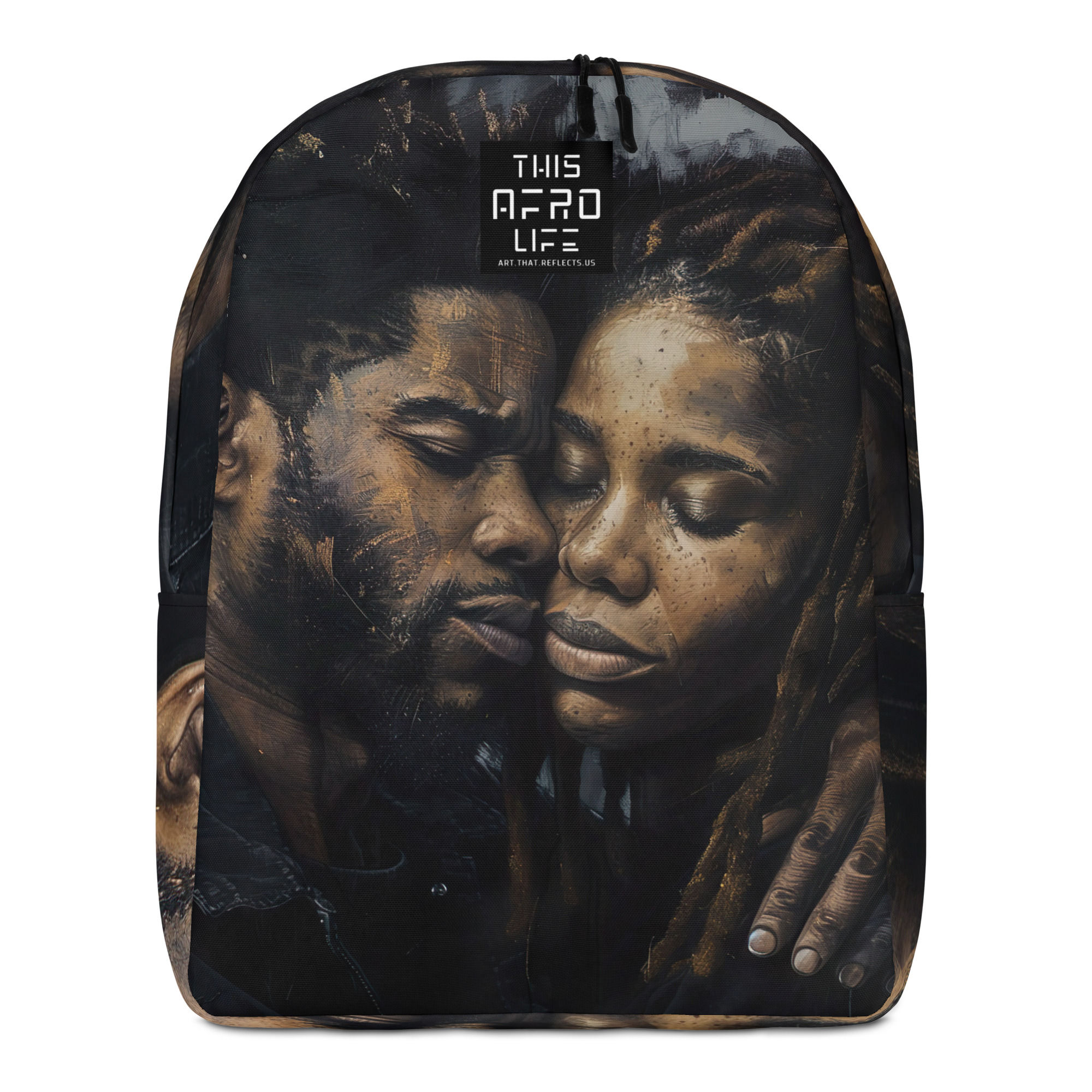 2 Realist Art Dreadlocks Couples Backpack