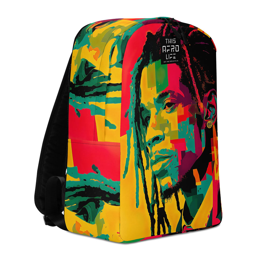 Thumbnail: 4 Pop Art Dreadlocks Man Backpack