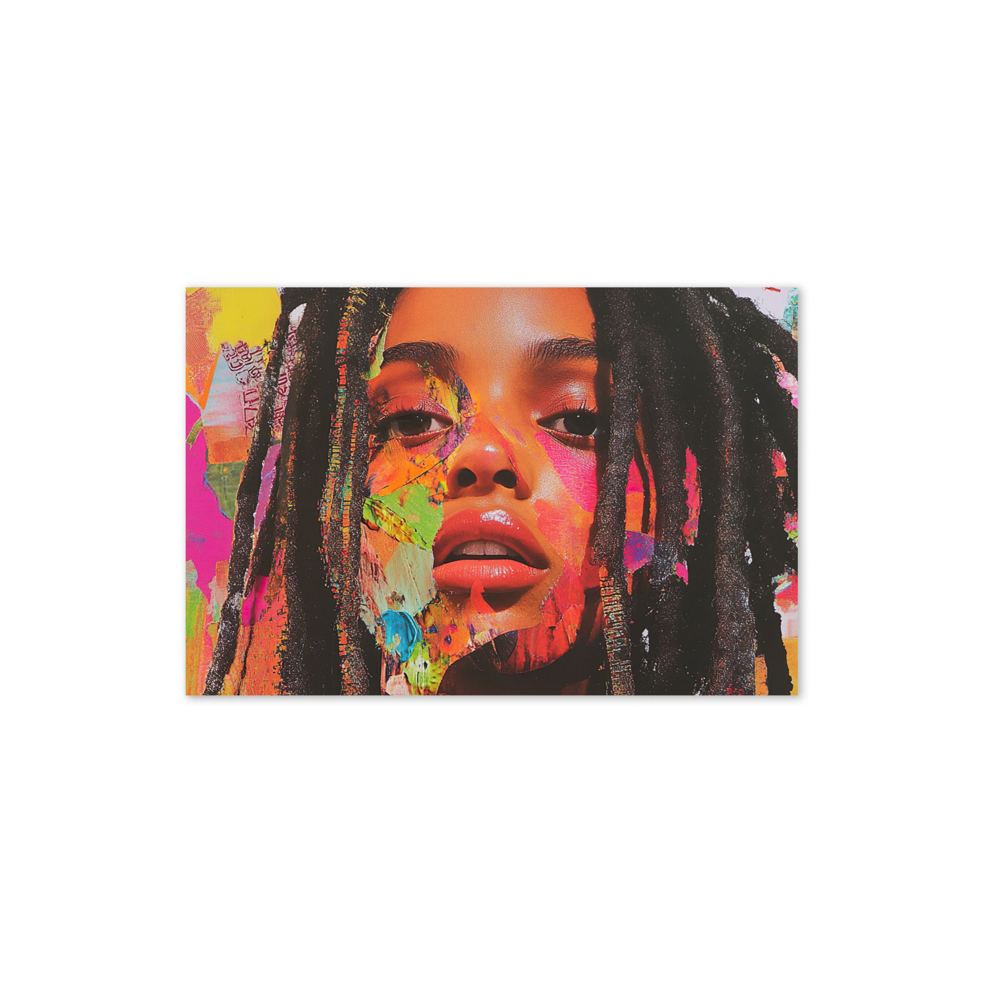 Influence Collection 3 – Dreadlocks Woman Greeting Card 1