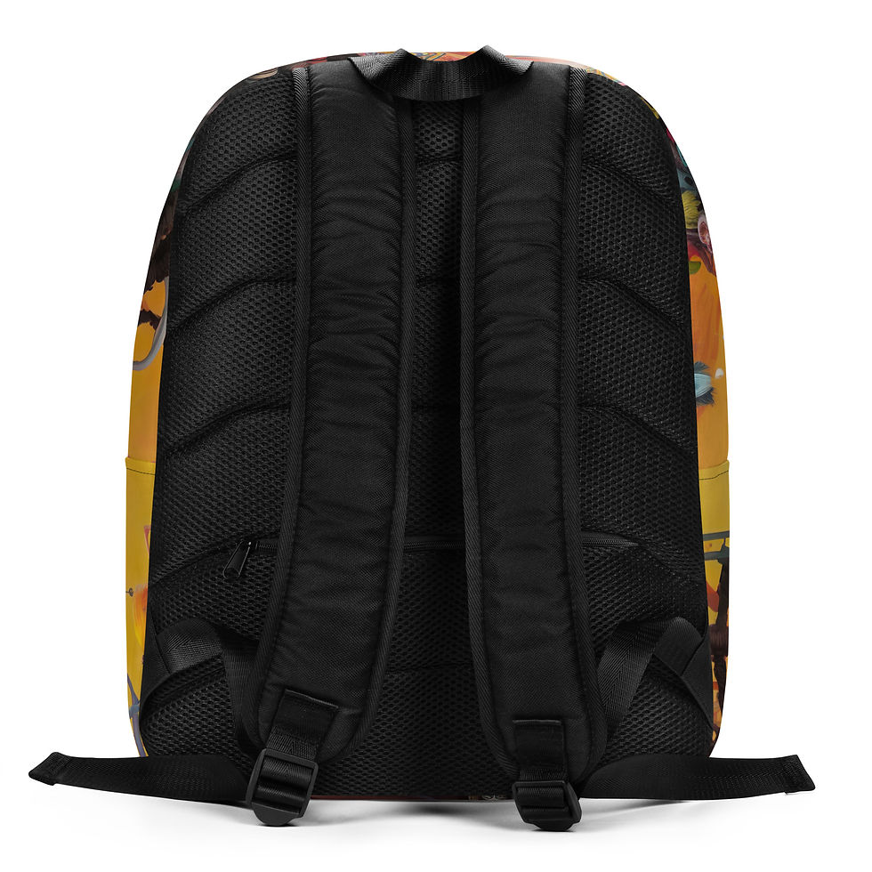 Thumbnail: 4 Surrealism Art Dreadlocks Woman Backpack
