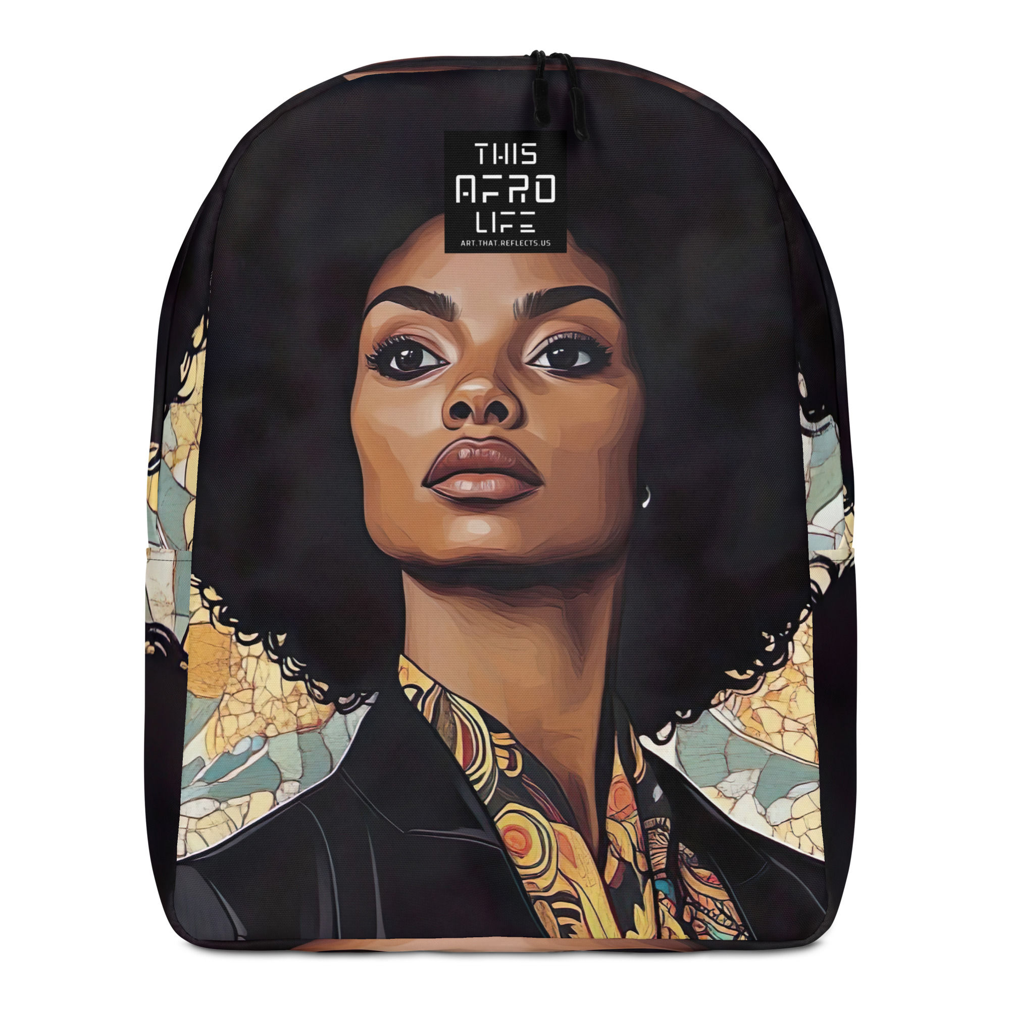 Influence Collection 5 - Afro Woman Backpack 3