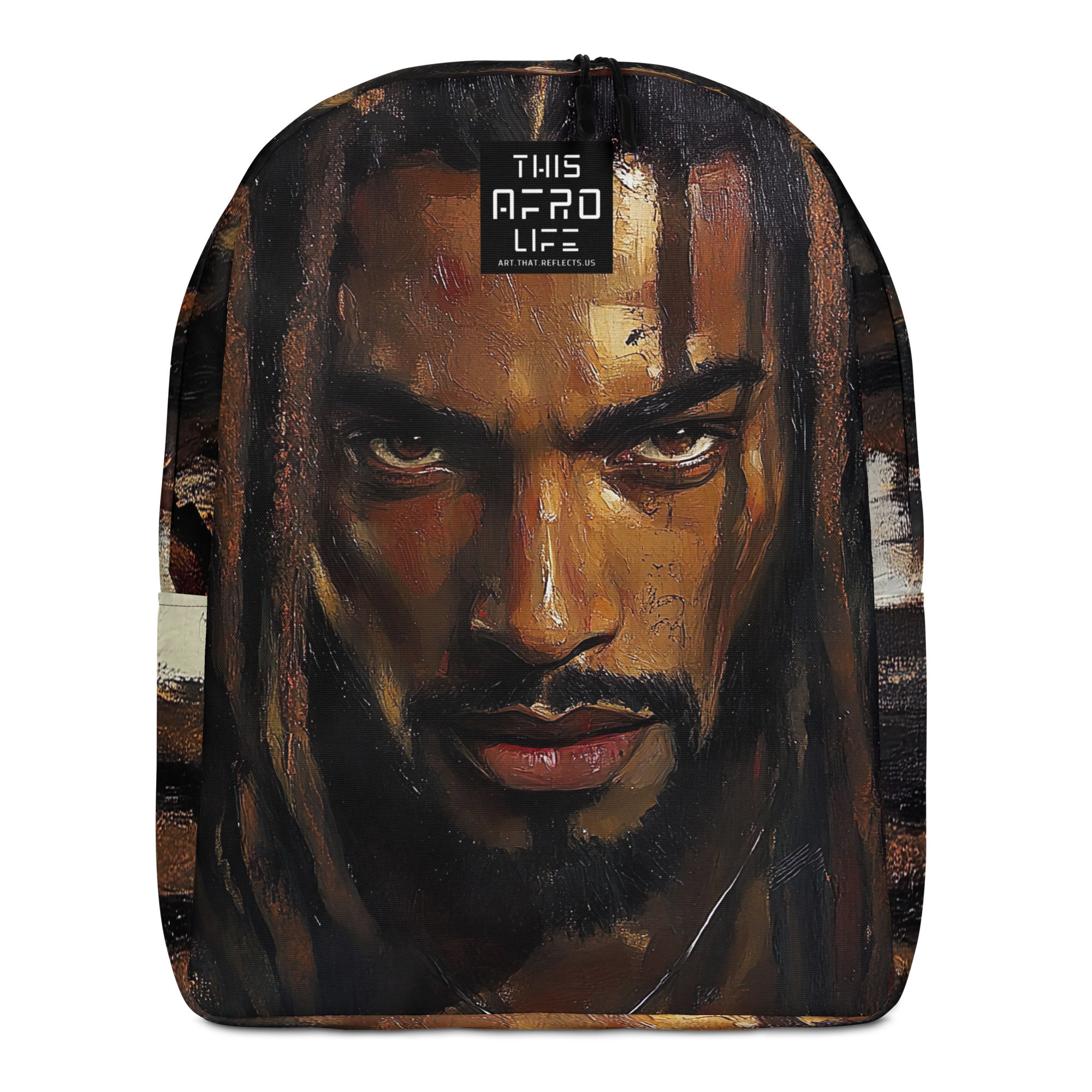 3 Symbolism Art Dreadlocks Man Backpack