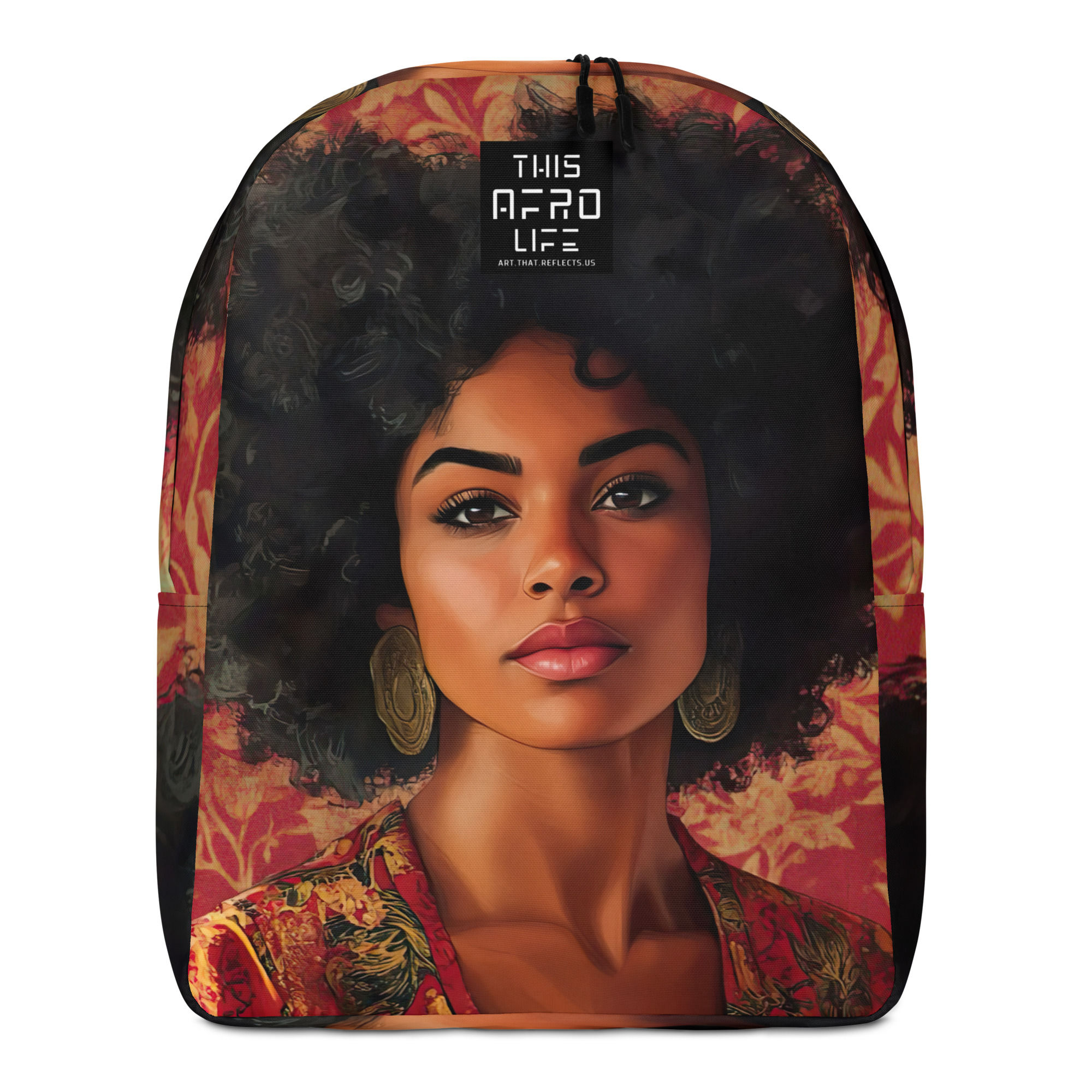 Influence Collection 5 - Afro Woman Backpack 2