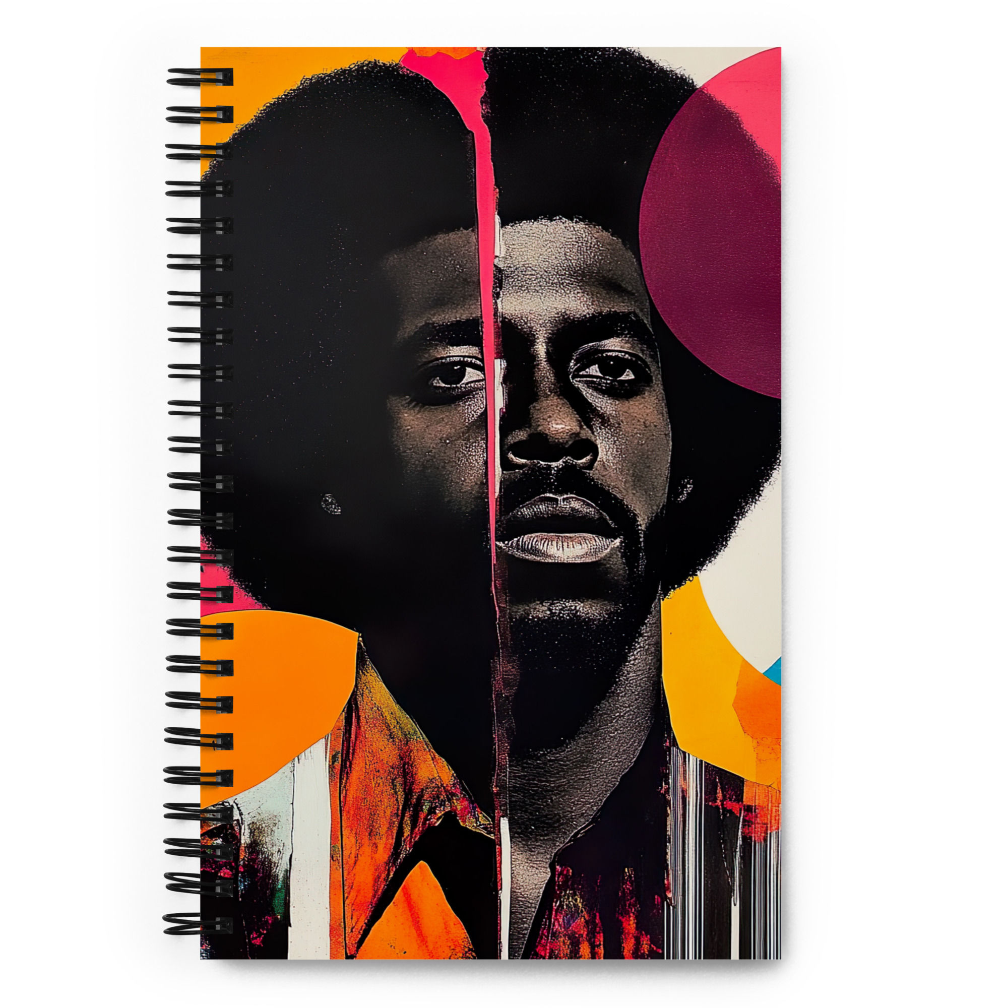 Influence Collection 3 – Afro Man Spiral Notebook 1
