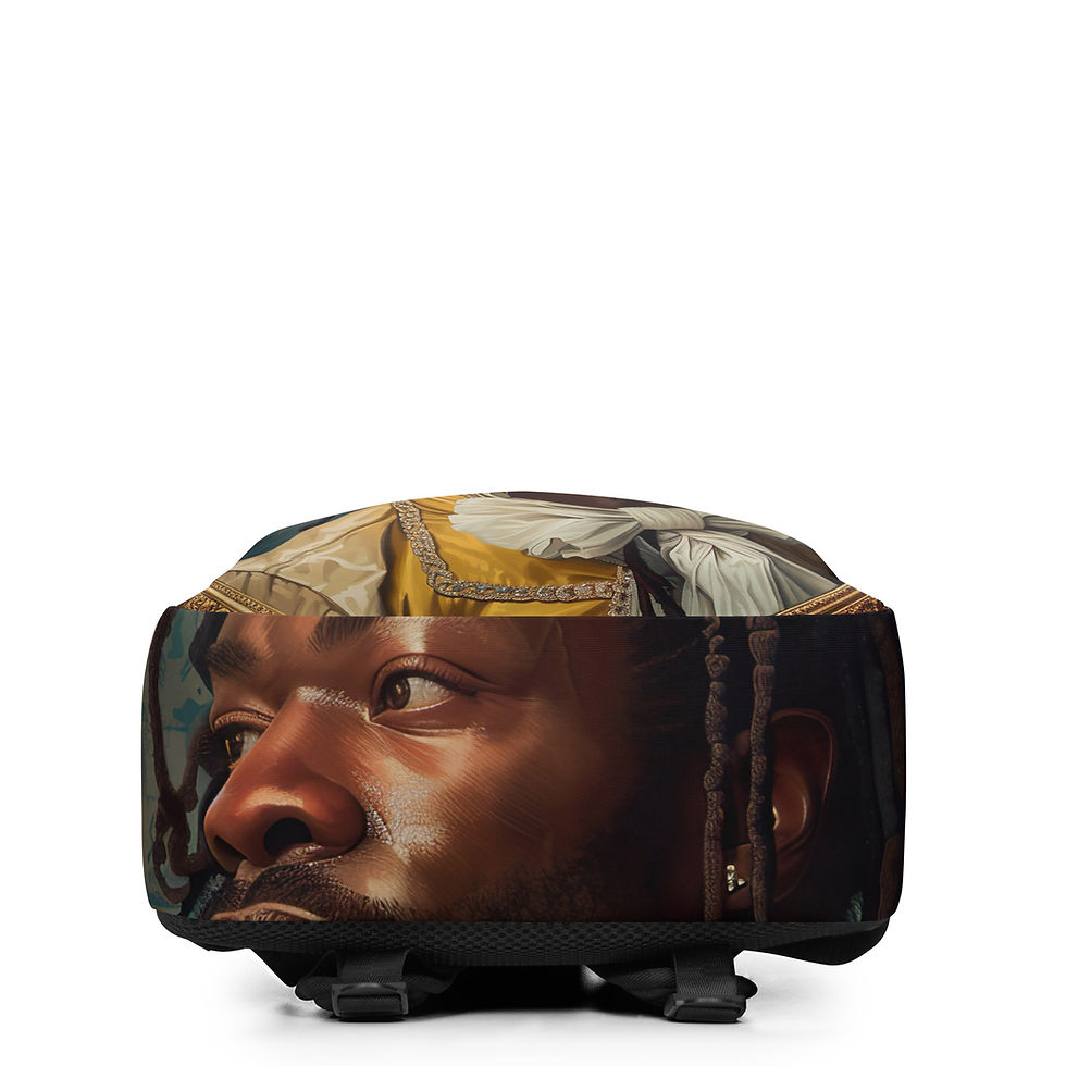 Thumbnail: 3 Rococo Art Dreadlocks Man Backpack