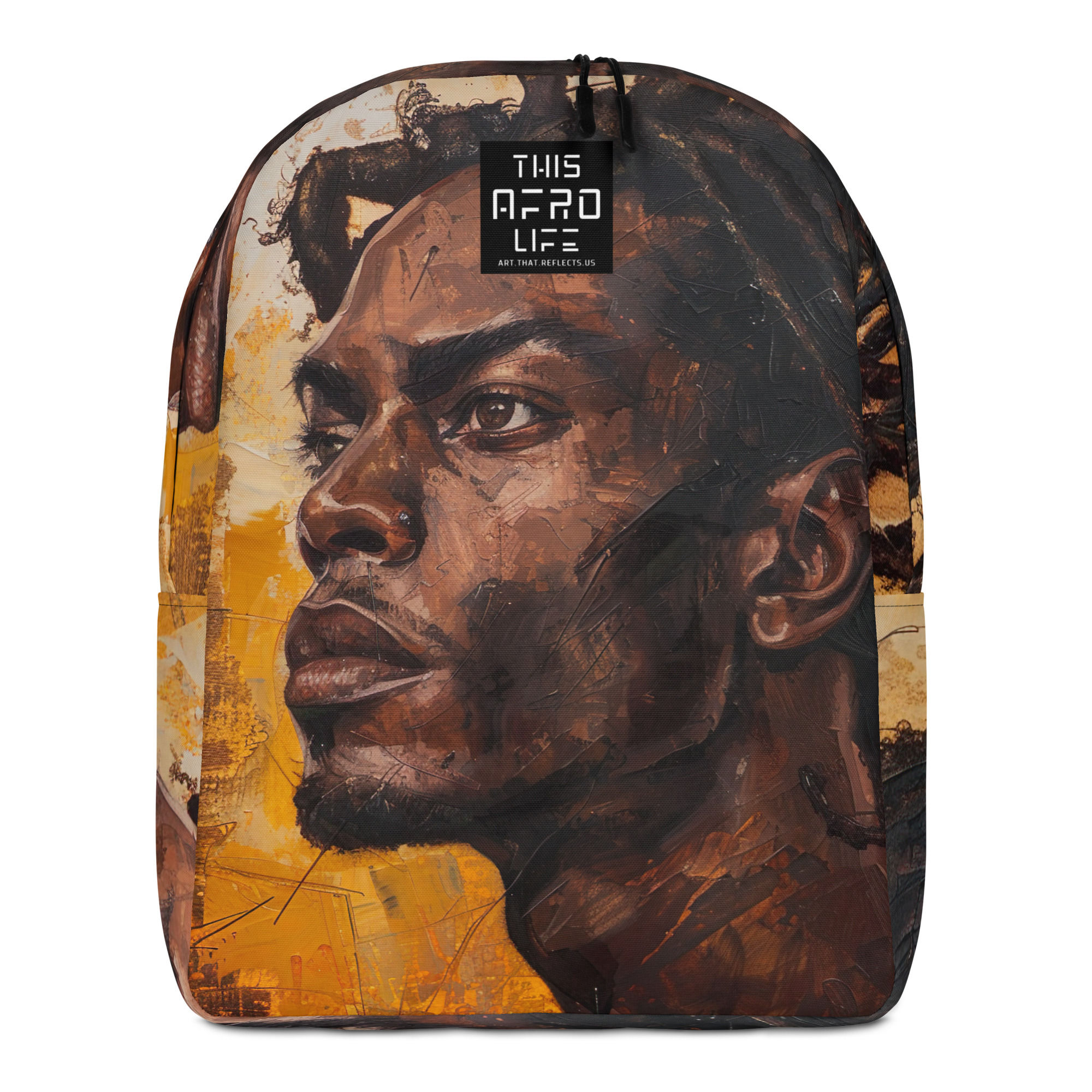 4 Romanticism Art Dreadlocks Man Backpack