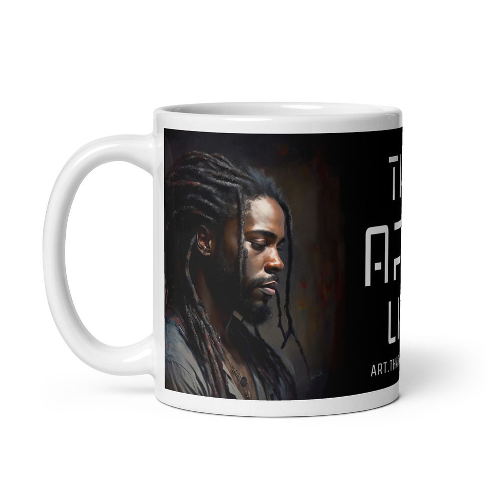 Thumbnail: 4 Impressionism Dreadlocks Man Mug