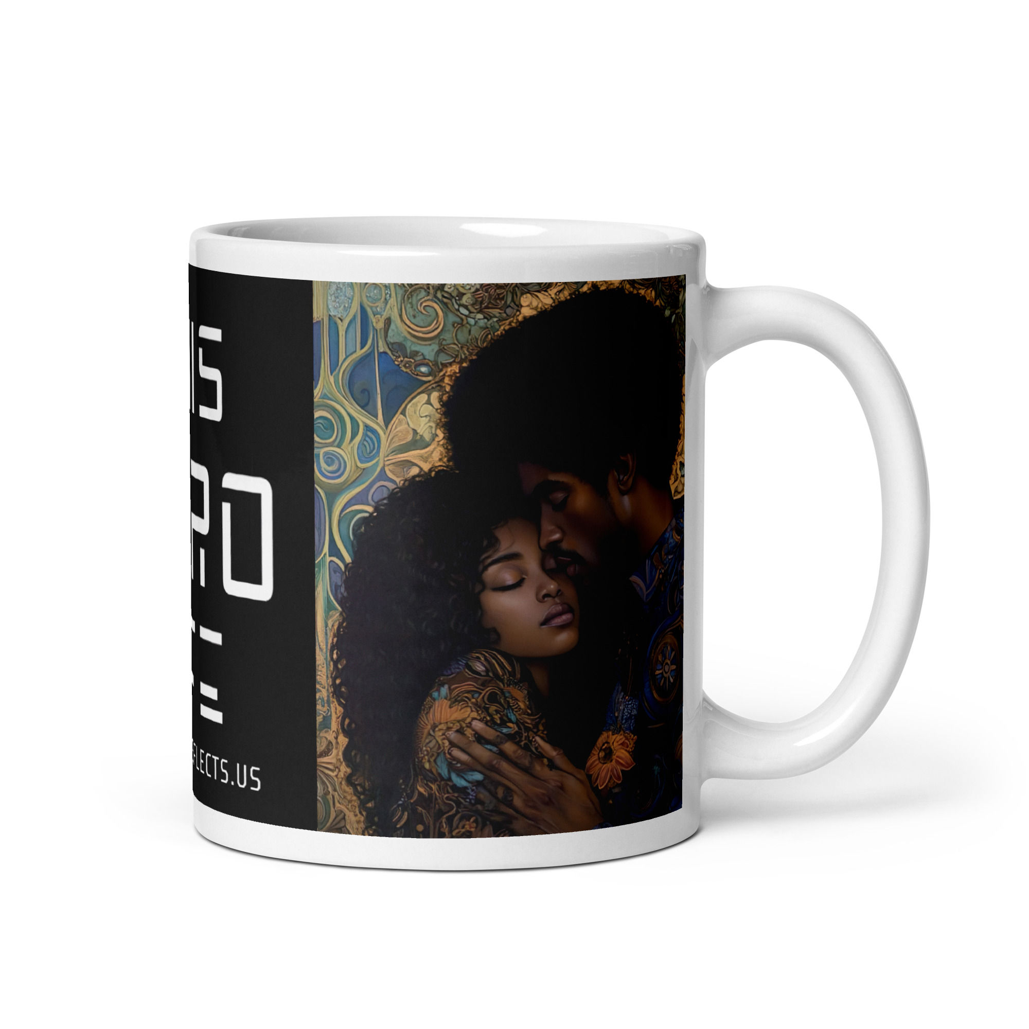 Influence Collection 5 - Afro Couple Mug 4