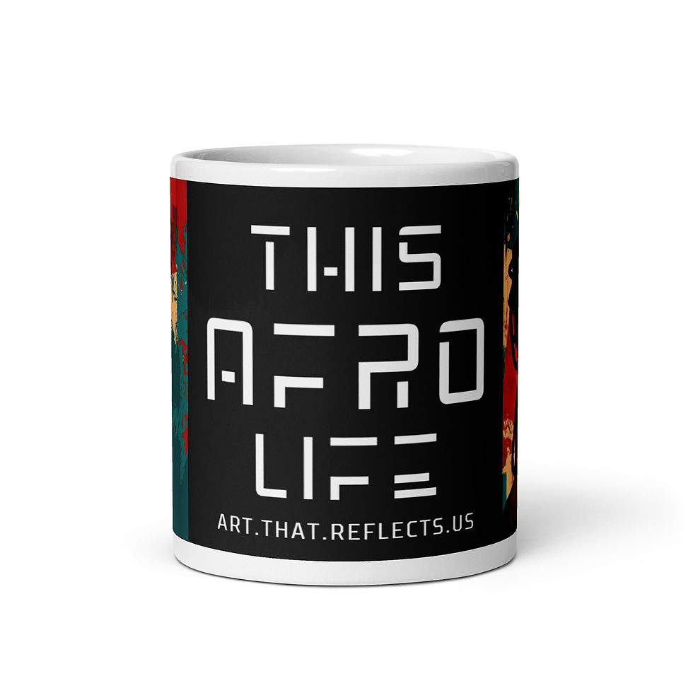 Thumbnail: 4 Pop Art Dreadlocks Woman Mug
