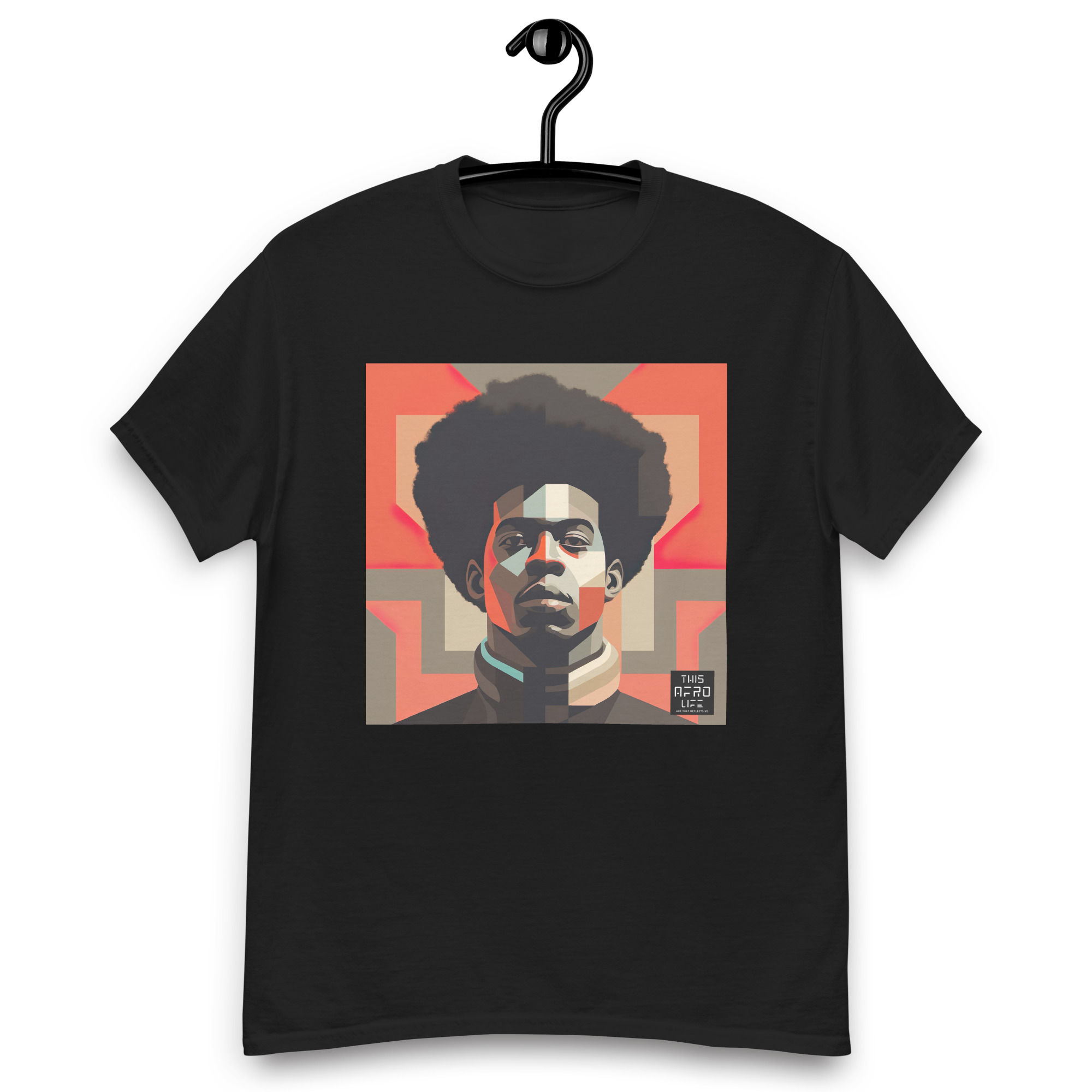 2 Bauhaus Geo Afro Man Unisex Classic T-Shirt