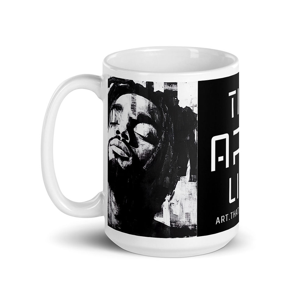 Thumbnail: 2 Modernism Art Dreadlocks Man Mug