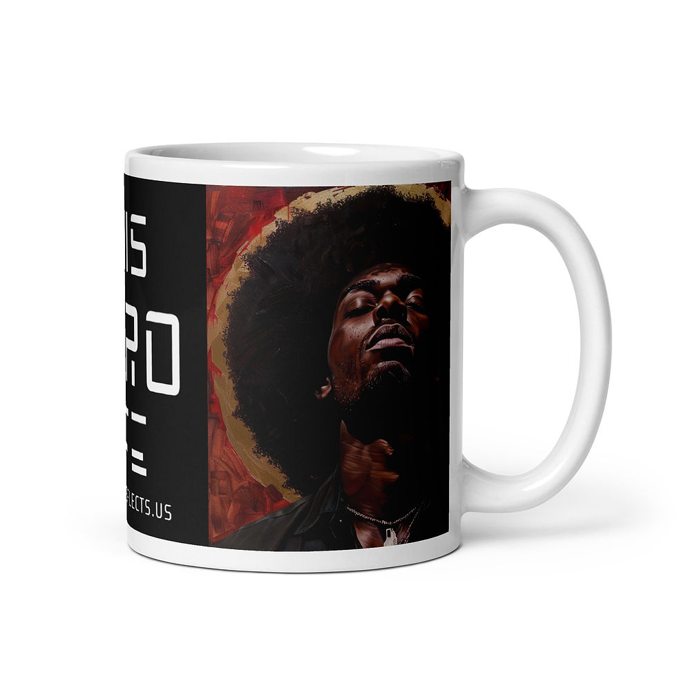 Thumbnail: 1 Realist Art Afro Man Mug