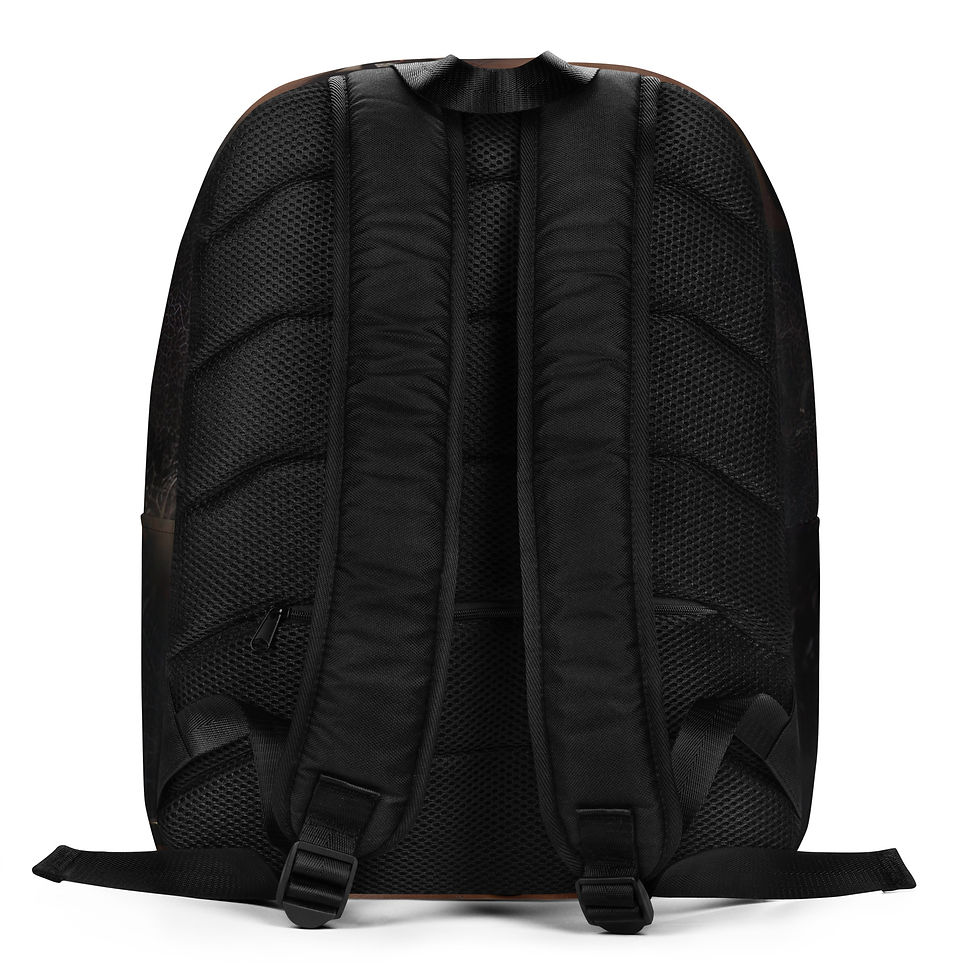 Thumbnail: 4 Realist Art Afro Woman Backpack