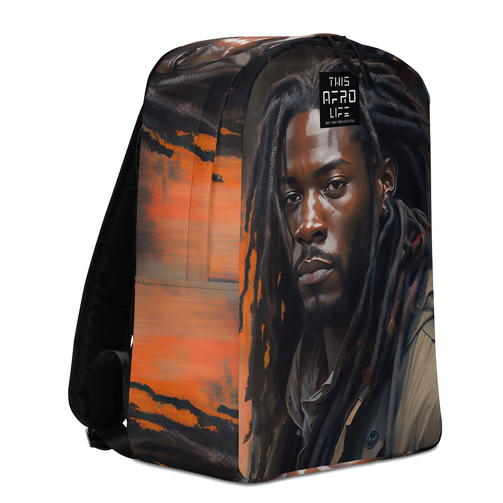 Thumbnail: 1 Impressionism Dreadlocks Man Backpack