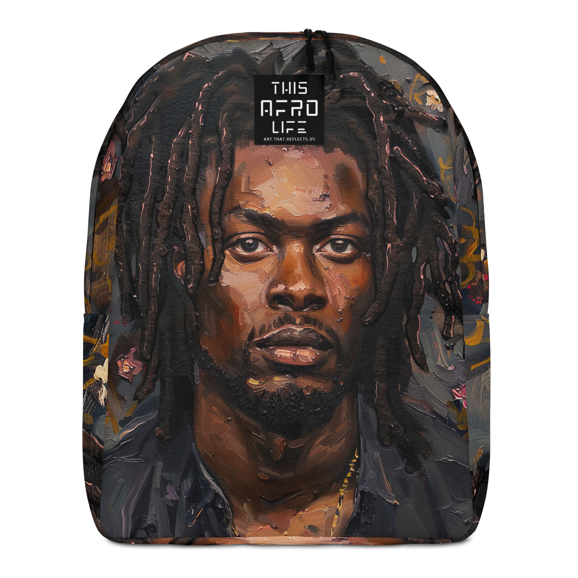 1 Renaissance Art Dreadlocks Man Backpack