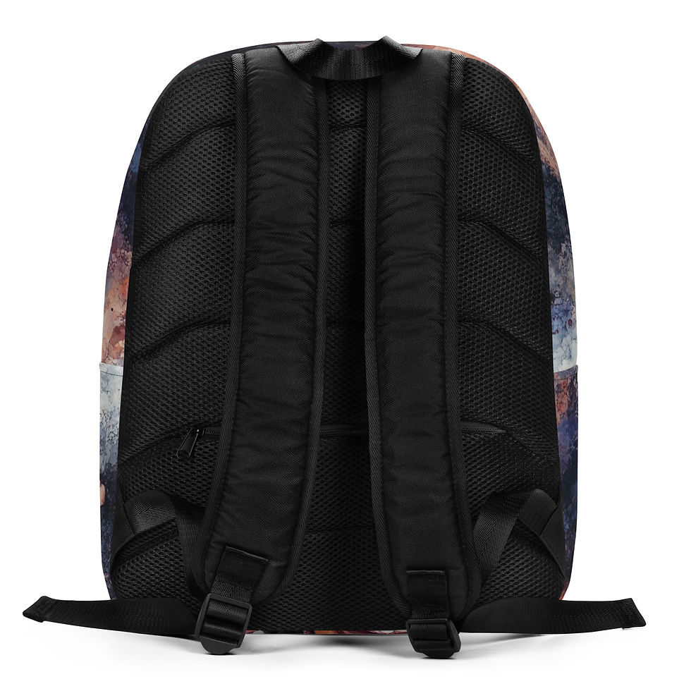 Thumbnail: 4 Watercolour Art Afro Couple Backpack