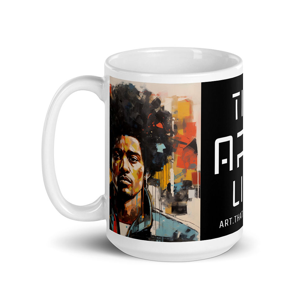 Thumbnail: 2a Post Expressionism Afro Man Mug