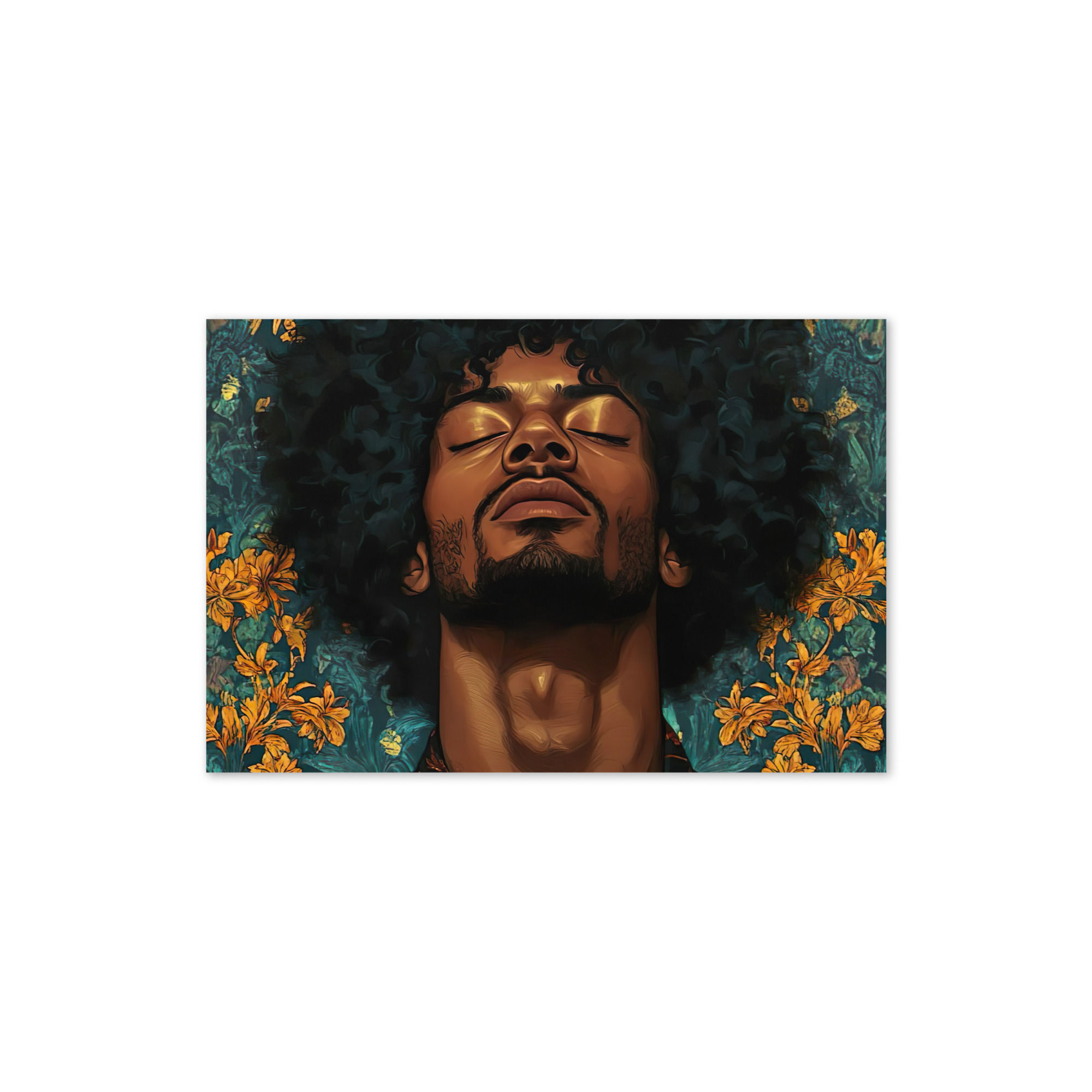 Influence Collection 5 – Afro Man Greeting Card 3
