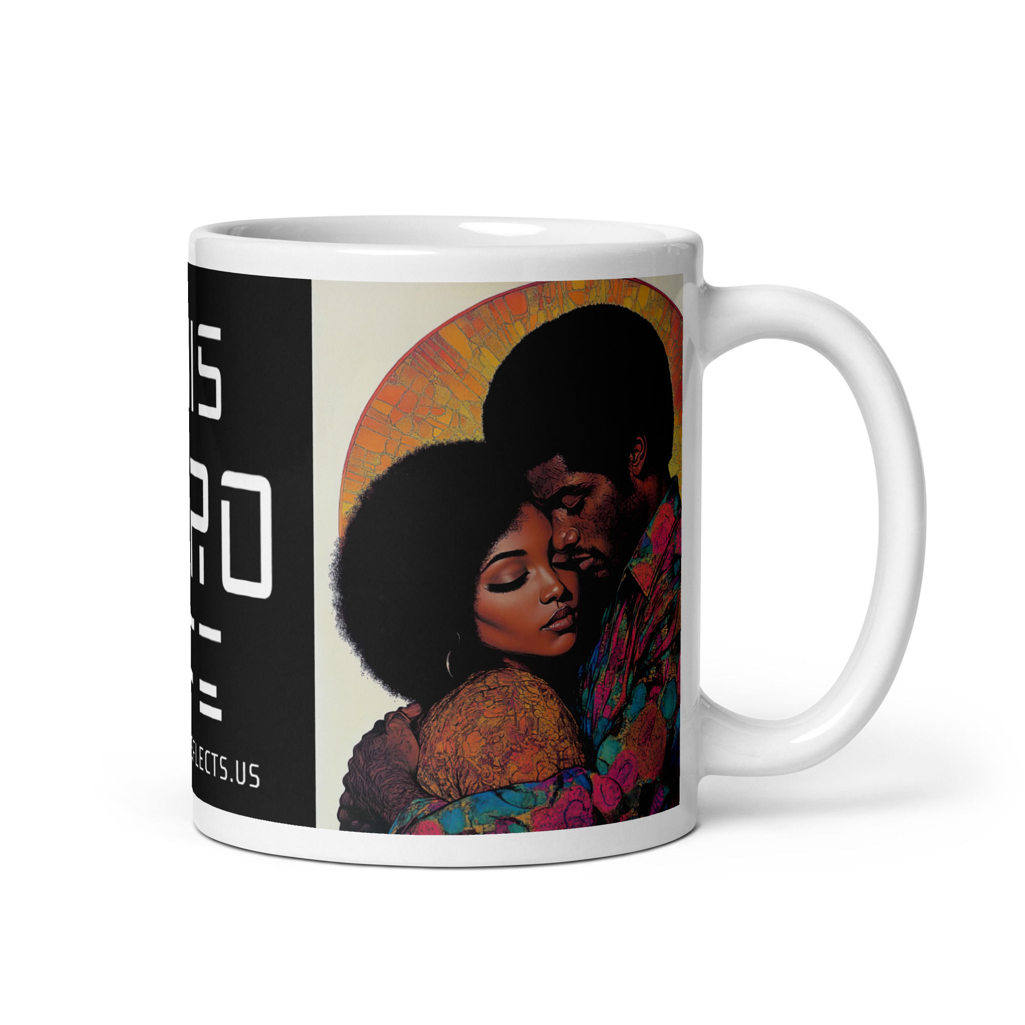 Influence Collection 2 - Afro Couple Mug 2