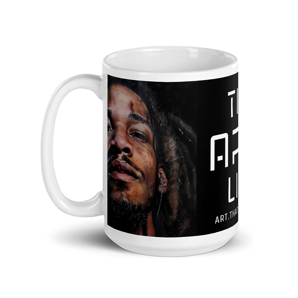 Thumbnail: 4 Realist Art Dreadlocks Man Mug