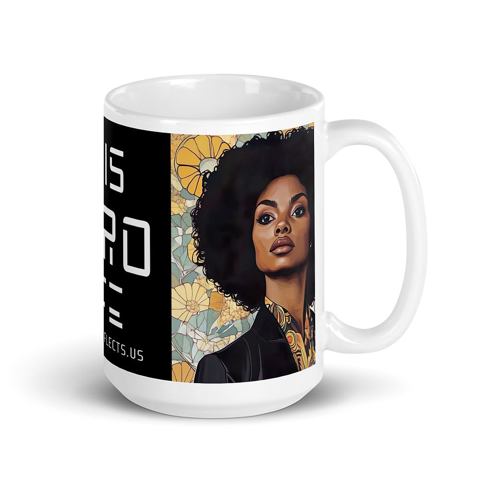 Thumbnail: Influence Collection 5 - Afro Woman Mug 3