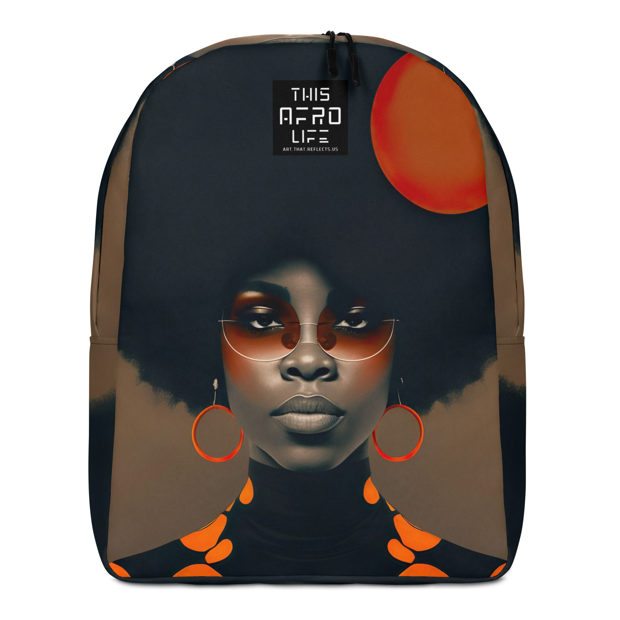 1 Bauhaus Afro Woman Backpack