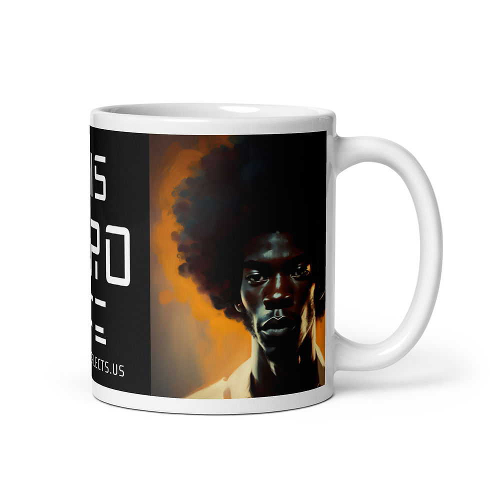 Thumbnail: 1 Post Expressionism Afro Man Mug
