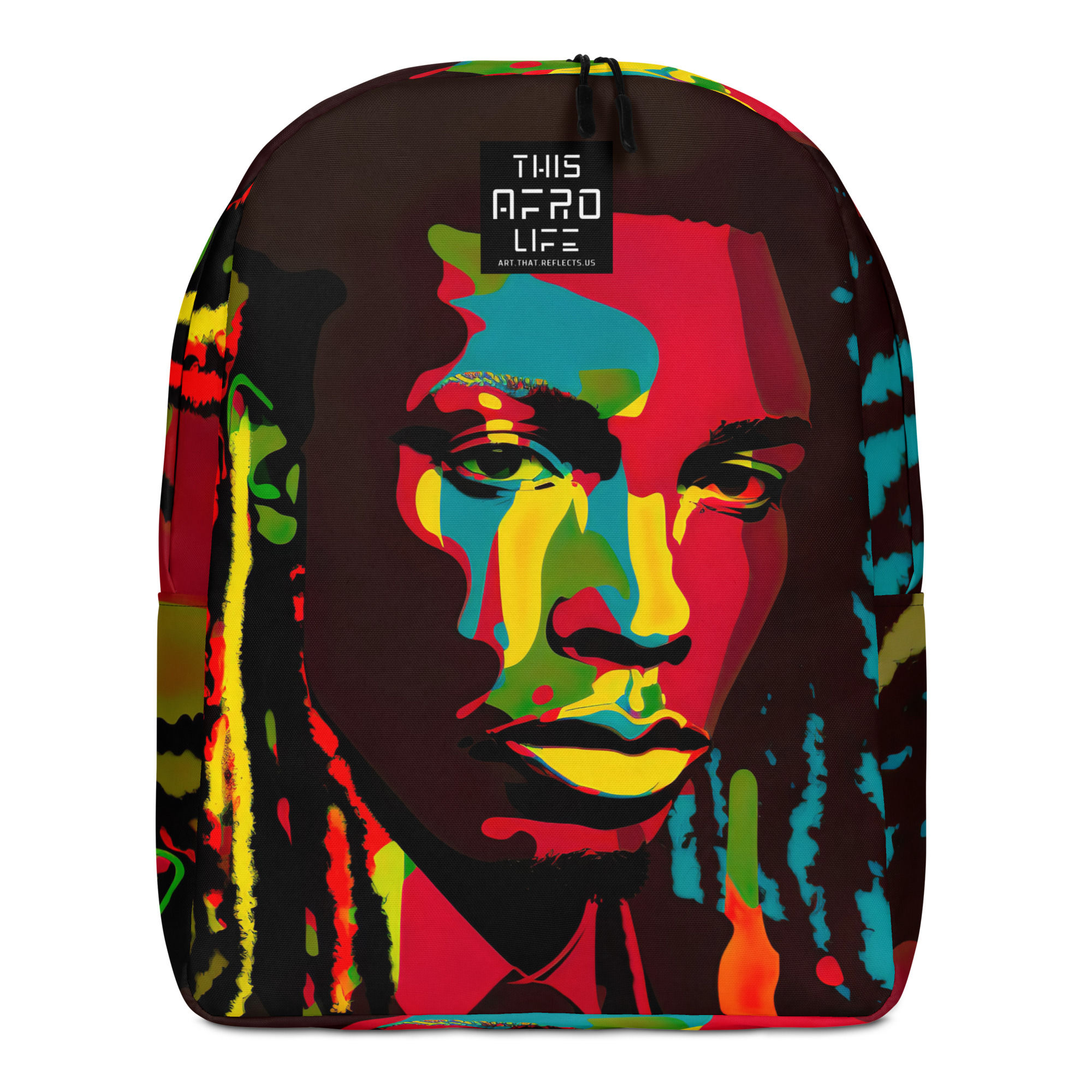 3 Pop Art Dreadlocks Man Backpack