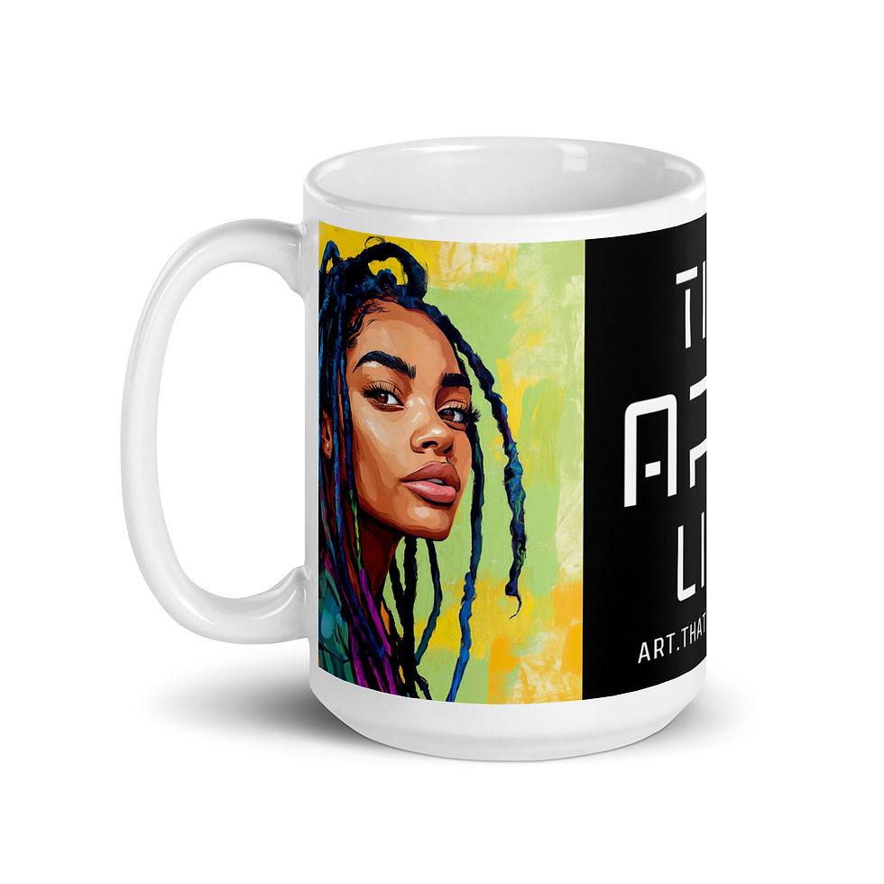 Thumbnail: 4 Symbolism Art Dreadlocks Woman Mug