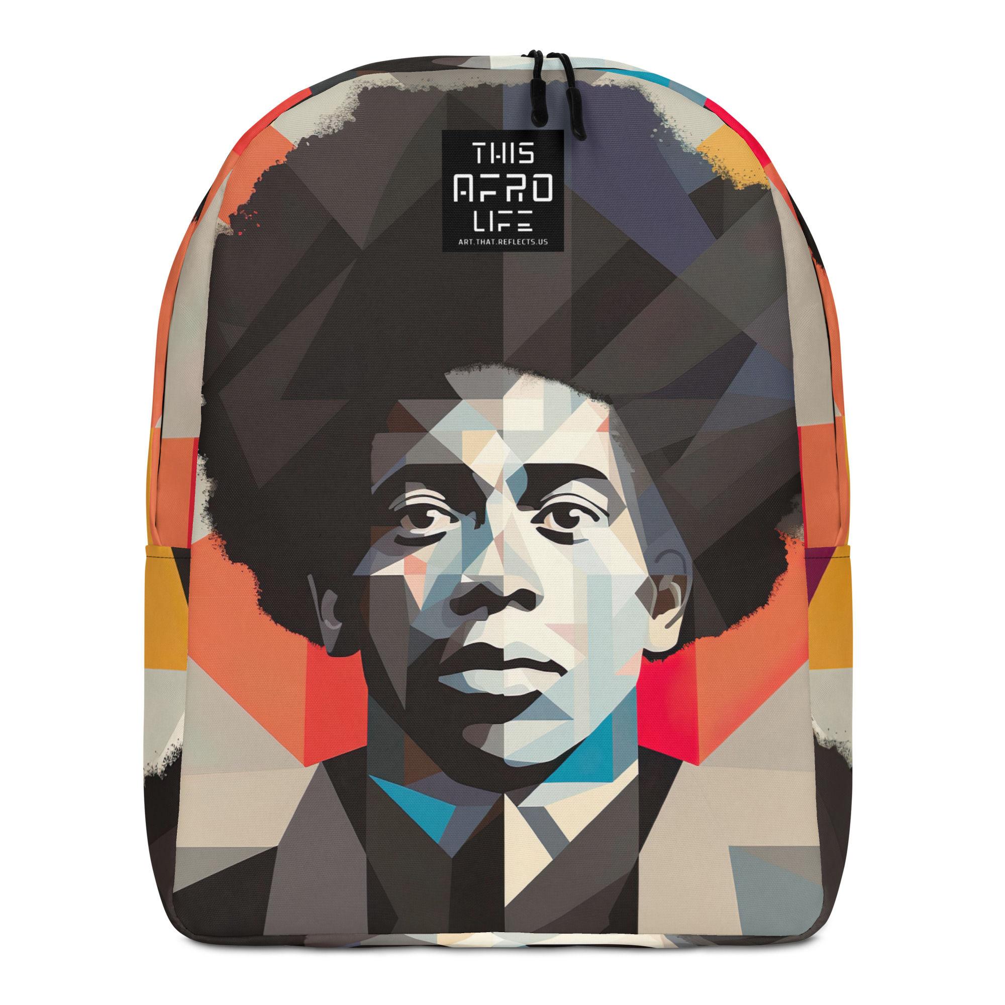 4 Bauhaus Geo Afro Man Backpack