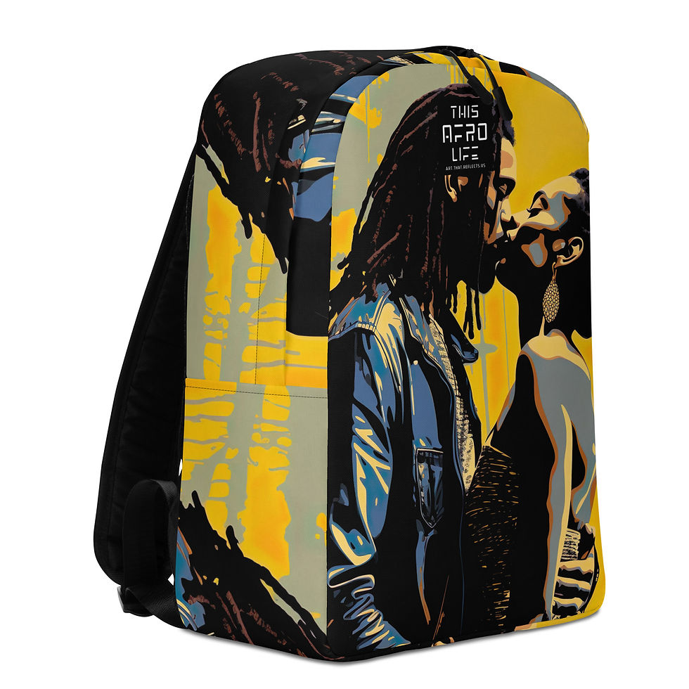 Thumbnail: 4 Pop Art Dreadlocks Couple Backpack