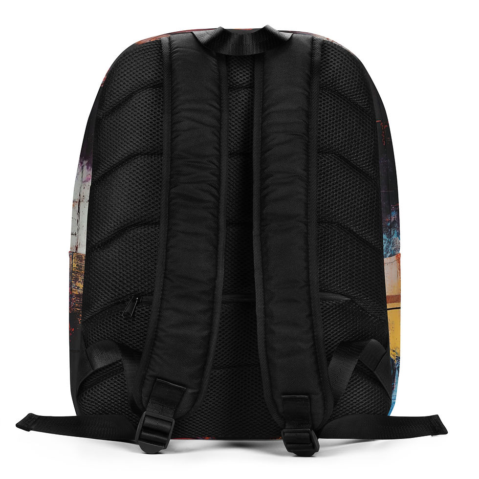 Thumbnail: 3 Graffiti Art Afro Couple Backpack