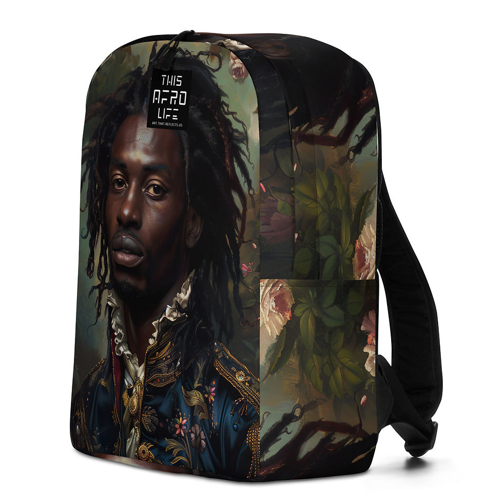 Thumbnail: 1 Rococo Art Dreadlocks Man Backpack