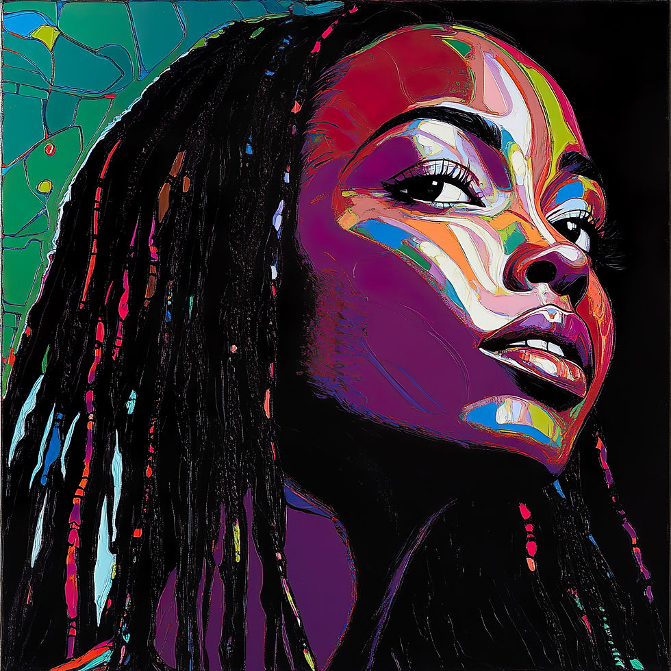 Thumbnail: Influence Collection 2 – Dreadlocks Woman Spiral Notebook 1
