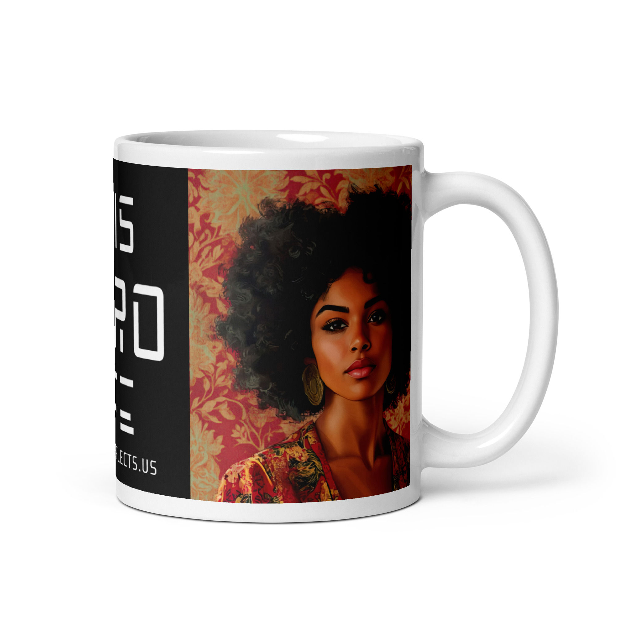 Influence Collection 5 - Afro Woman Mug 2